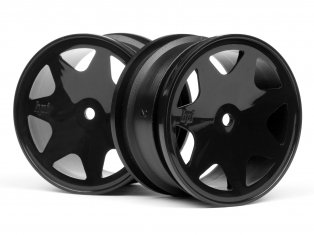 HPI 100625 - Ultra 7 Wheels Black 35mm 2pcs
