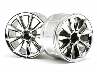 HPI 33464 - LP35 Wheel ATG RS8 Chrome 9mm 2pcs