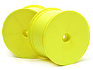 Hot Bodies 66218 - Stadium Dish Wheel Yellow 2pcs (Lightning Stadium Pro-R / Pro / RR)