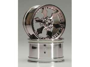 HPI 3184 - Spike Monster Wheel Black Chrome 83x56mm 2pcs