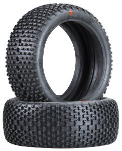 Hot Bodies 67758 - HB Megabite Tire (Red / 1/8 Buggy)