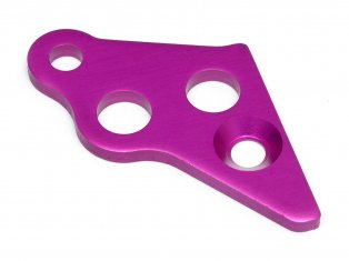 HPI 87431 - Engine Mount Brace Left Purple (Baja 5B)