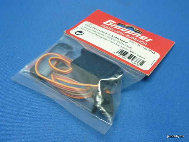 Graupner 3046 - GOLDTECH Miniature-Flat-Connector with Leads