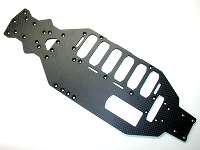 Square STB-1B - 3.0t Carbon Chassis Plate Hard (Tamiya TB Evo3)