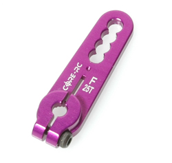 Core CR110 - Alloy Servo Arm Purple Futaba