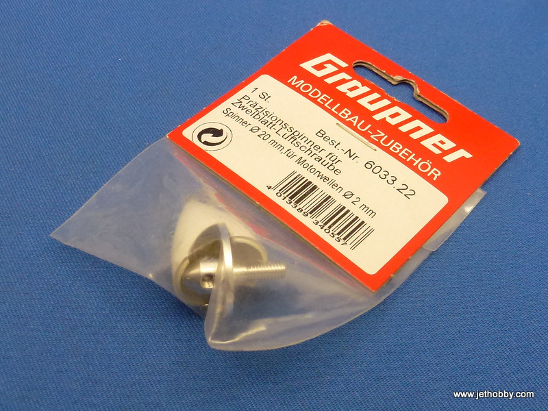 Graupner 6033.22 - Spinner 20mm for 2mm Shaft (Aeroplane)
