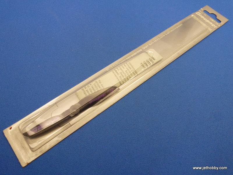 Graupner 1361.10.8 - Carbon Finre Reinforced Propeller, Pitch 10/8cm10x8cm, 4mm Shaft (Aeroplane)