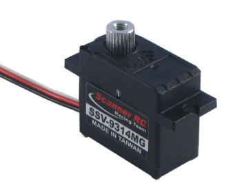 Scanner SSV-9314MG - 14g Micro Servo Metal Gear