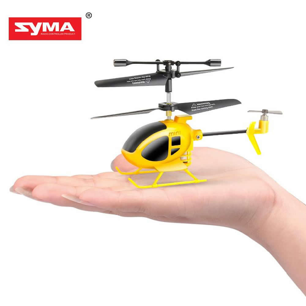 Syma S6Y - Nano Size Infrared 3-Channel Helicopter, Yellow 