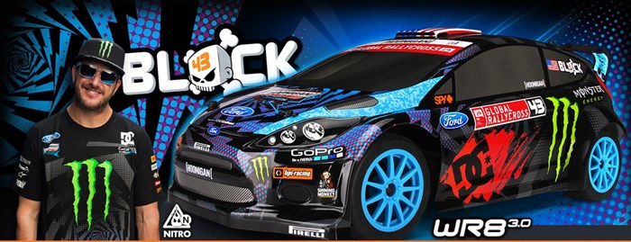 HPI 112868 - WR8 3.0 RTR with Ken Block Global RallyCross Ford Fiesta *DISCONTINUED*