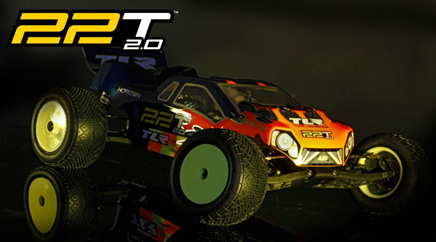 TLR TLR03004 - 1/10 22T 2.0 2WD Stadium Truck Race Kit