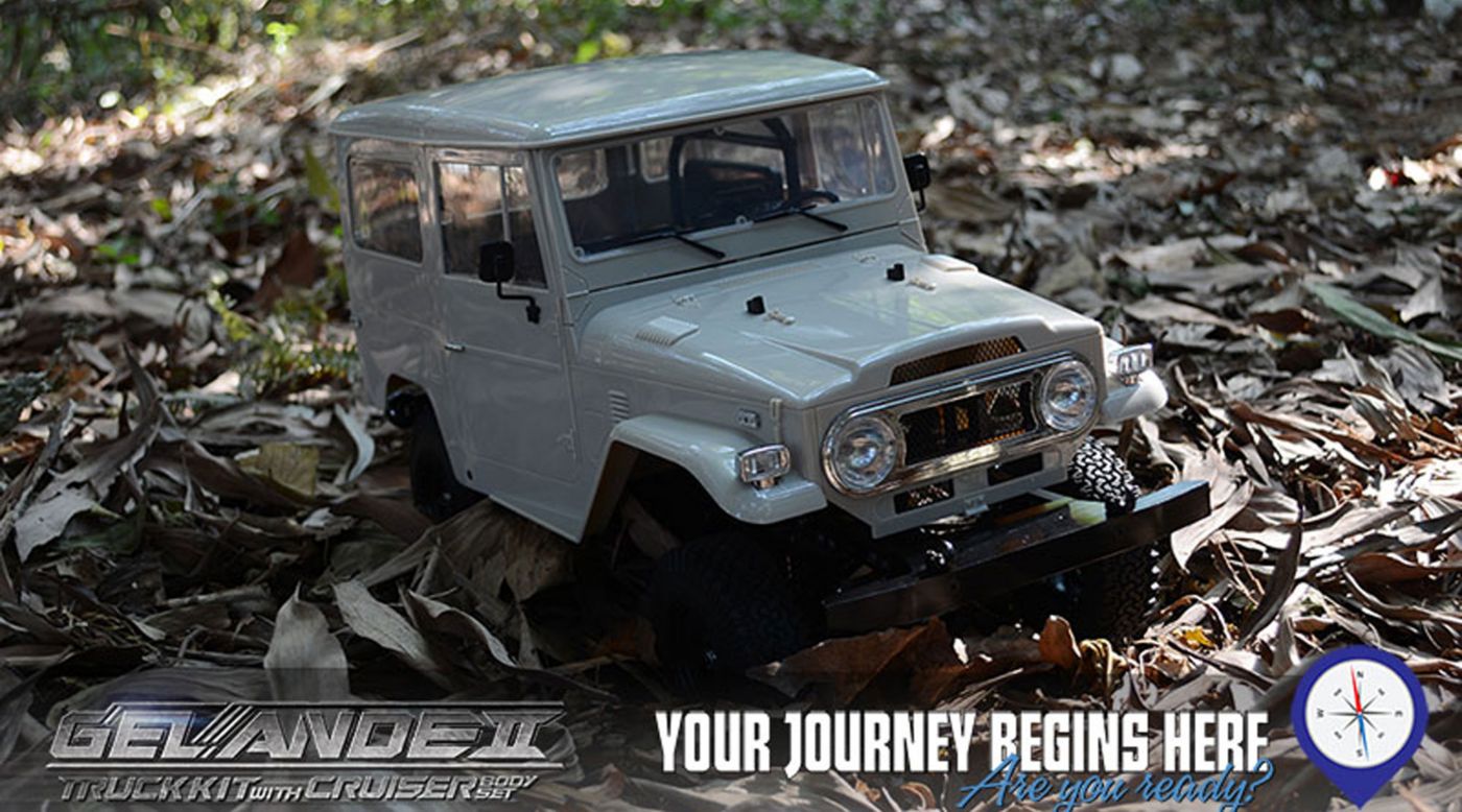 RC4WD ZK0051 - Gelande II Truck Kit with Cruiser Body Set