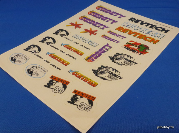 Trinity TEP9018 - Sticker Sheet
