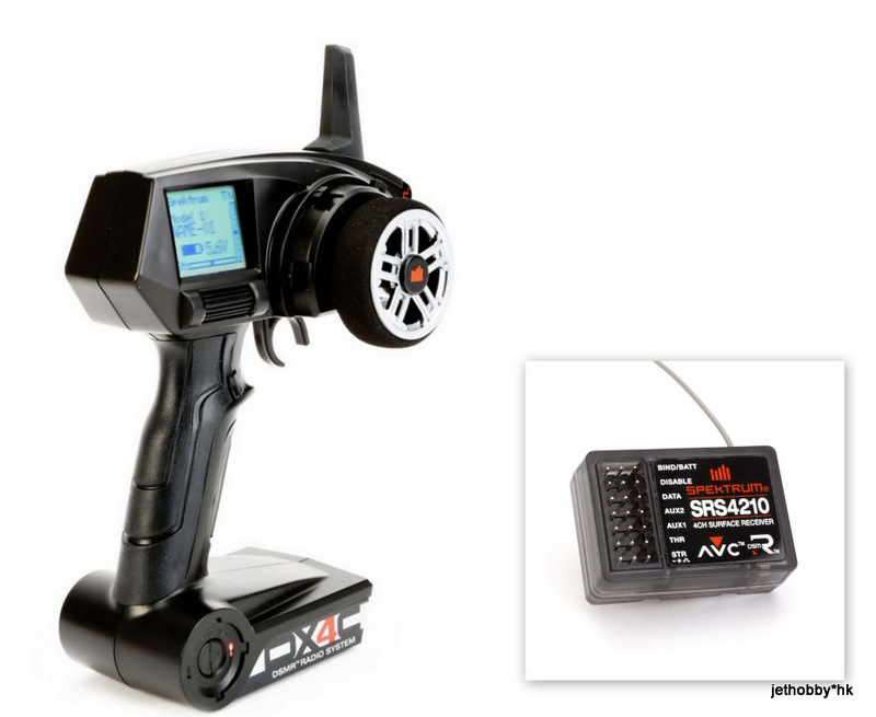 Spektrum SPM4210W - DX4C DSMR 4-Channel AVC Radio with SRS4210