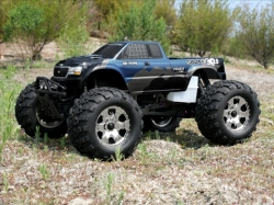 HPI 7794 Nitro GT-1 Truck Painted Body (Blk/Gry/Smoke Blue)