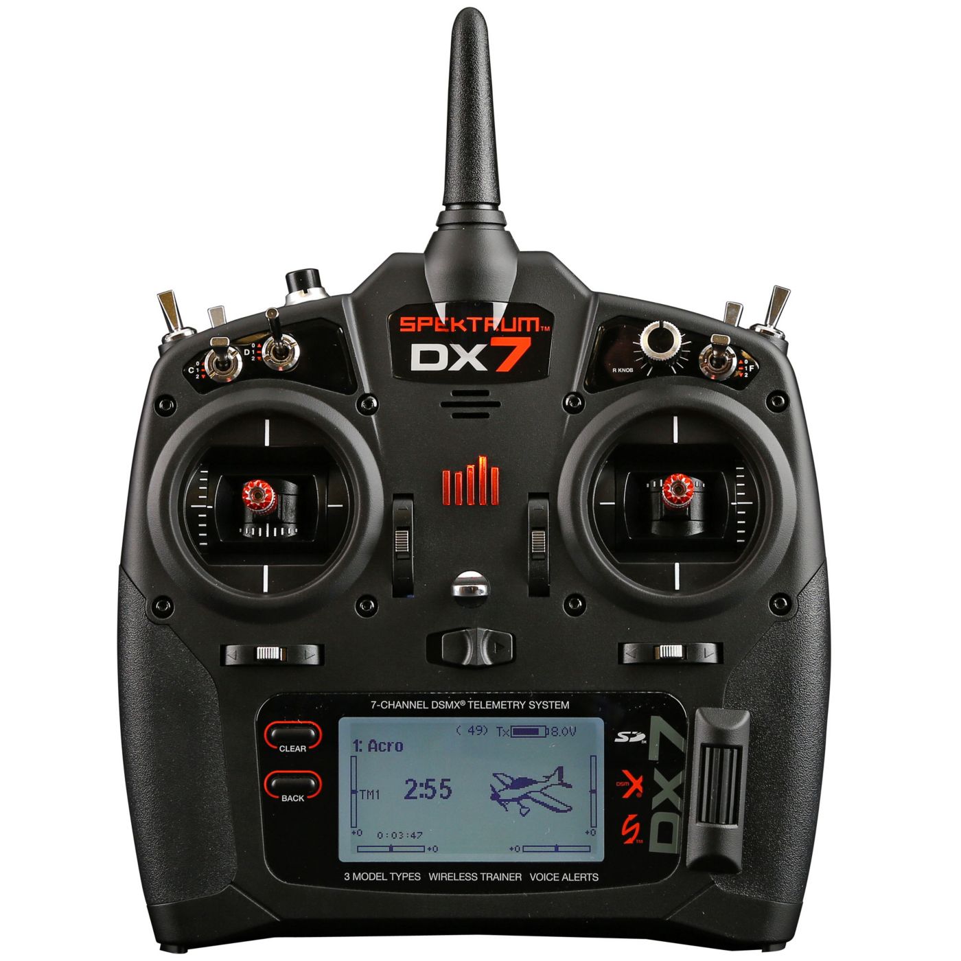 Spektrum SPMR7000 - DX7 7-Channel DSMX® Transmitter Only, Gen 2