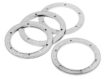 HPI 3230 - Bead Lock Ring 6 Hole (Silver/47x62x2.0mm/2Pcs)