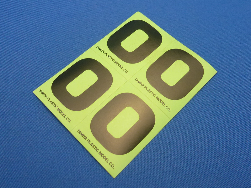 Tamiya 66540 - Number Sticker #0