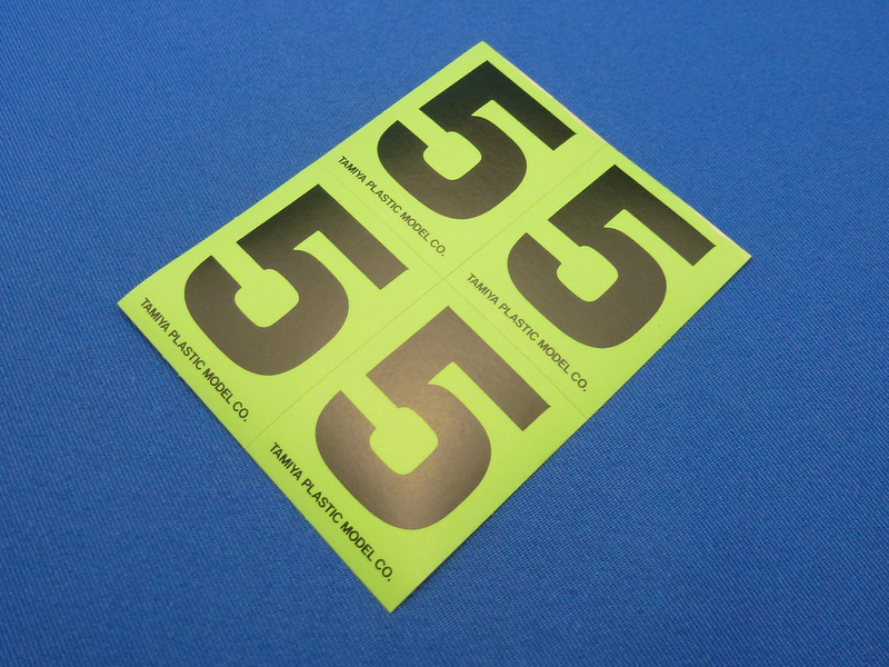 Tamiya 66545 - Number Sticker #5