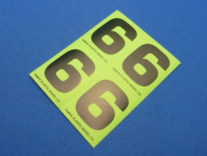 Tamiya 66546 - Number Sticker #6