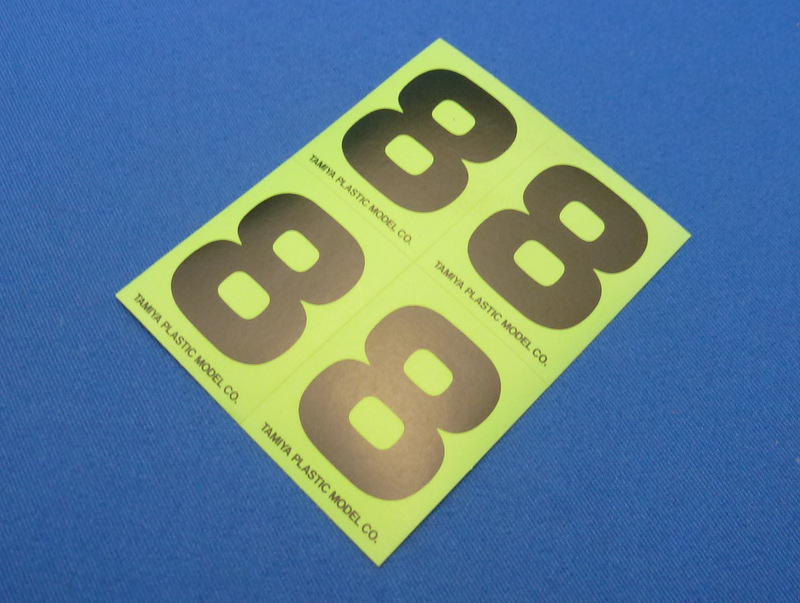 Tamiya 66548 - Number Sticker #8