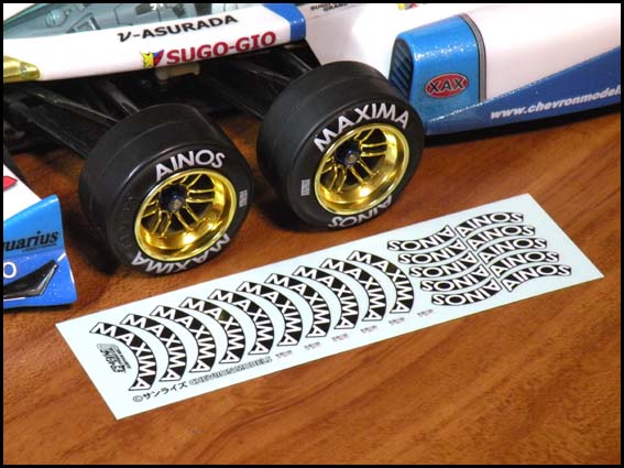 Chevron CTS018 - CF Tire Logo *AINOS*