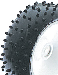 Schumacher U6557 - Mini Spike 2; Front Tyres - Yellow (pr)