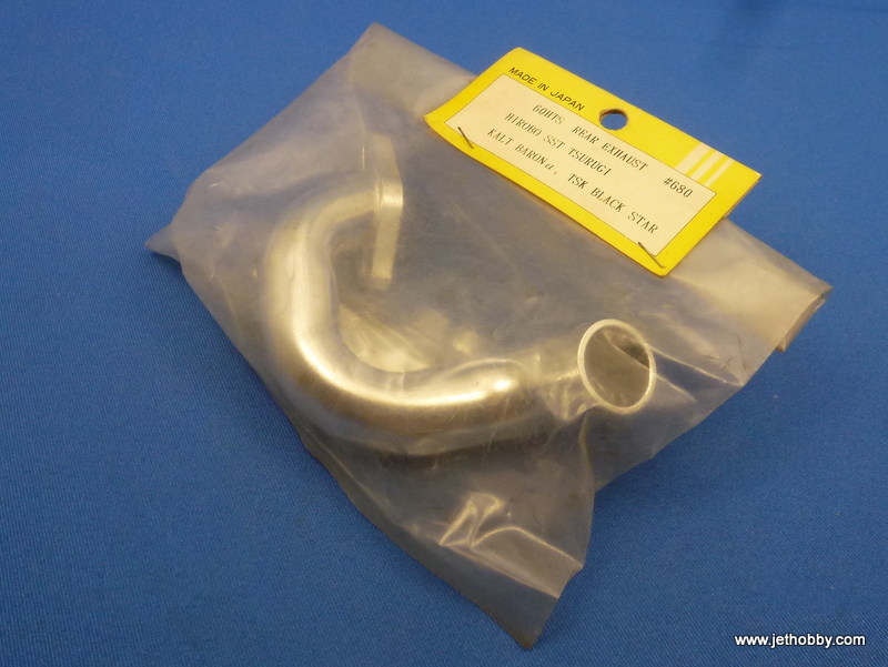 Hatori 680 - 60HTS Rear Exhaust (Hirobo SST Tsurugi, Kalt, Baron, TSK Black Star)