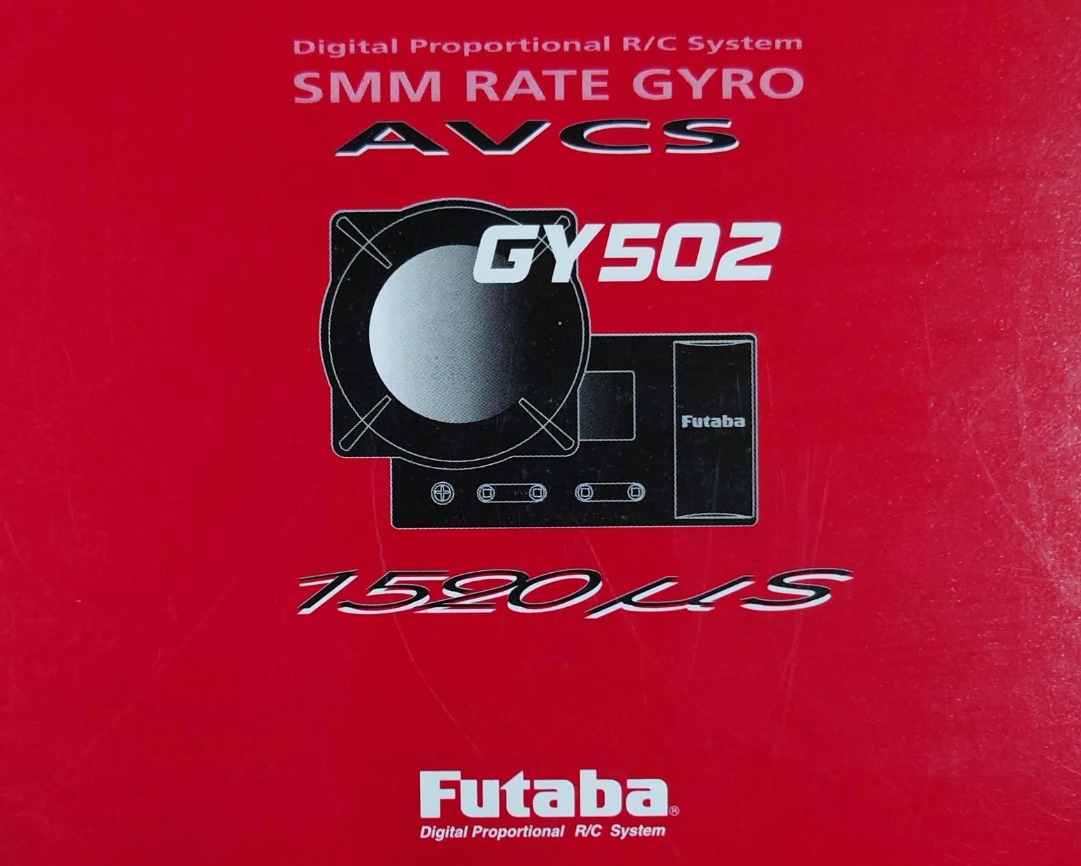Futaba GY502 - AVCS SMM Rate Gyro