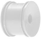 Losi LOSB1152 - Front Wheels White (Mini-T)