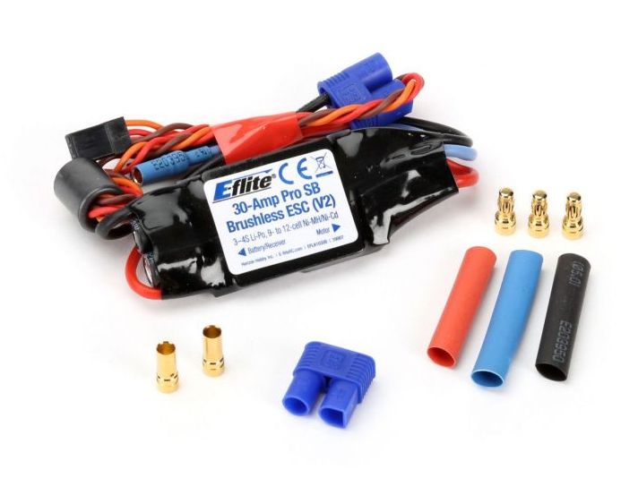 E-Flite EFLA1030B - 30Amp Pro SB Brushless ESC V2
