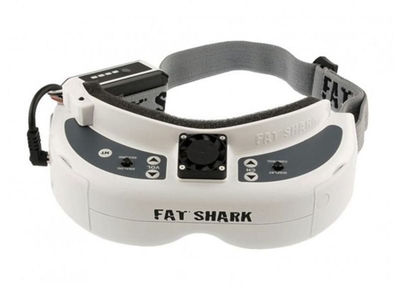 Fat Shark FSV1074 - Dominator HD V2 with Fan Equipped Faceplate