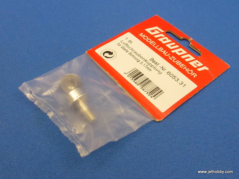Graupner 6053.31 -Propeller Adaptor for 3.17mm Shaft bore