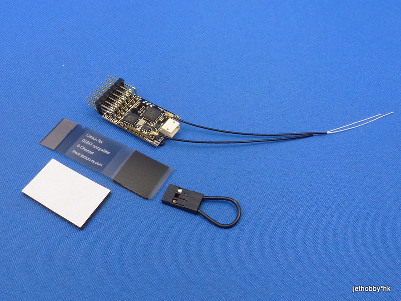 Lemon LM0034 - DSMX 6-Channel Receiver with Diversity Antenna