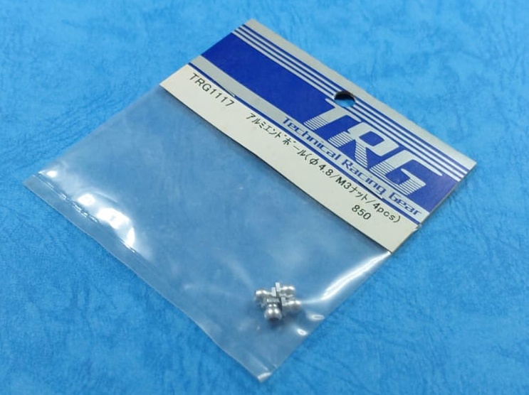 TRG 1117 -Aluminium End Ball 4.8mm M3 Nut 