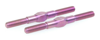 Schumacher U1905 - Titanium Turnbuckle; purple - 35mm (pr)