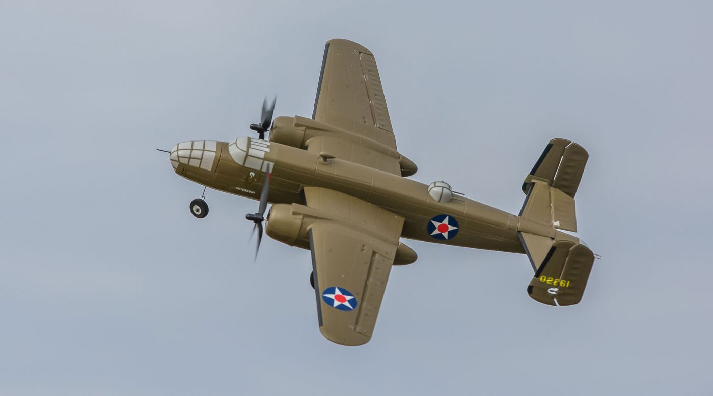 E-Flite EFLU5550 - UMX™ B-25 Mitchell BNF Basic