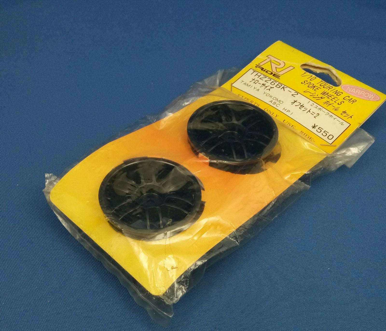 Ride THZ26BK-2 - 26mm 6-Spoke Wheel, Black