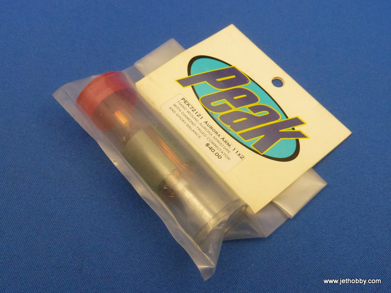 Peak PEK72121 - Hand Wound Aurora Armature with Diamond Trued Commutator and Epoxy Balance 11x2