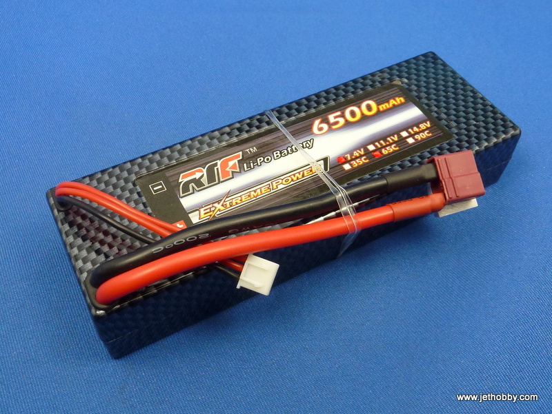 RTF 6500-2S-65C-T - Lipo Battery 6500mAh 7.4V 65C T-Plug Hard Case