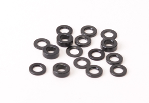 Schumacher U4314 - SPEED PACK - Alloy Black M3 Washers - 18pc
