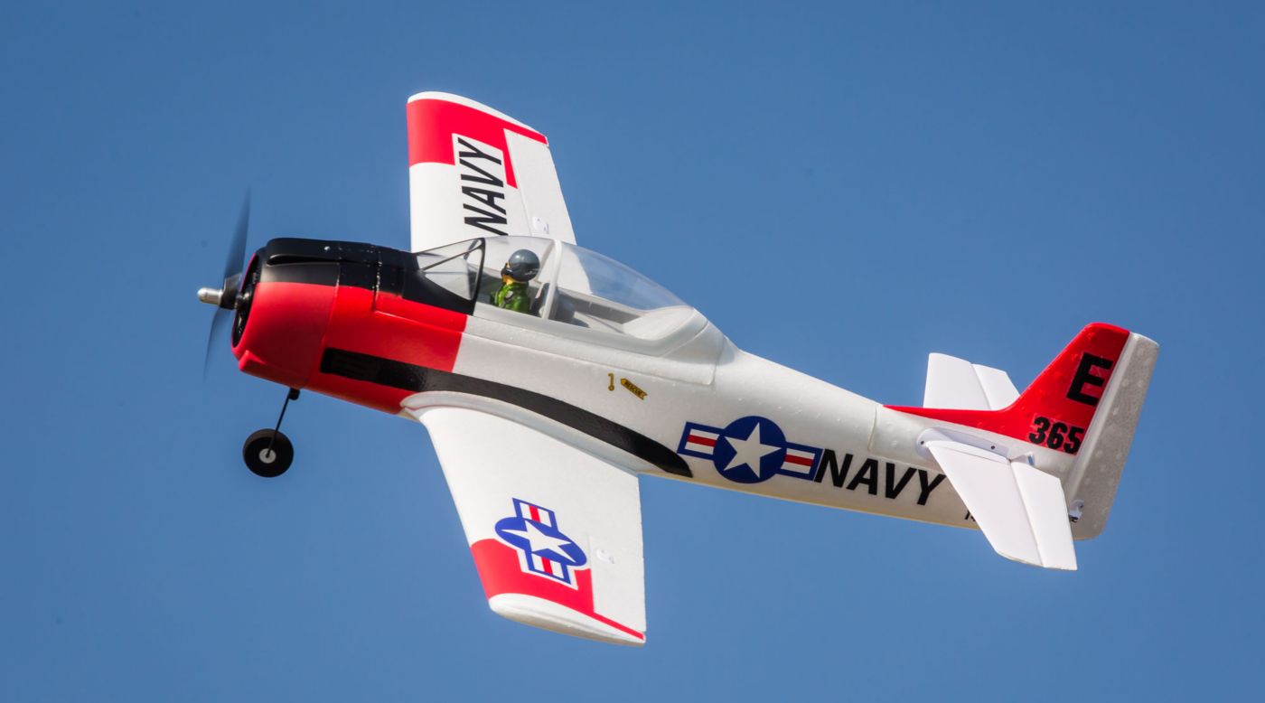 E-Flite EFL4450 - T-28 Trojan 1.1m BNF Basic