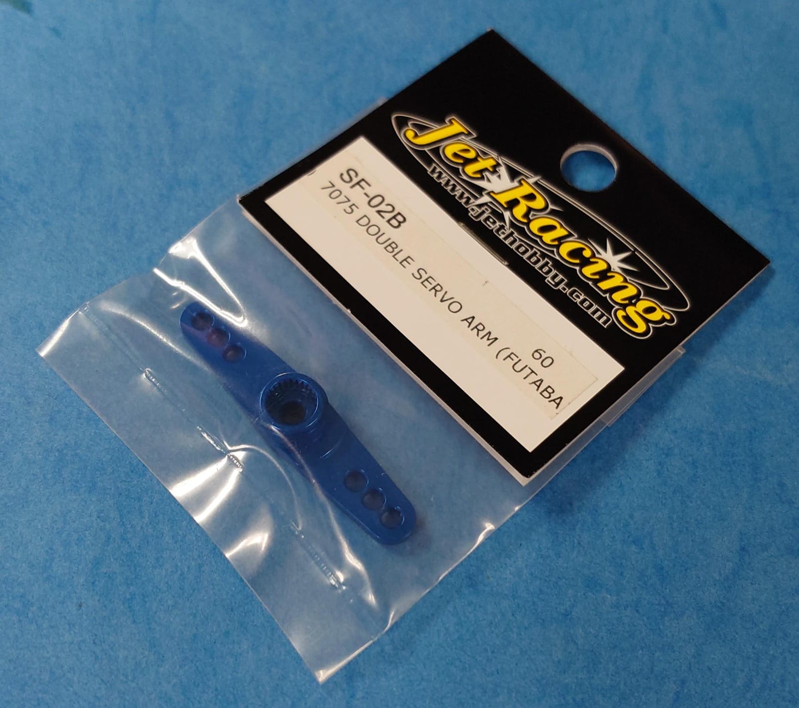Jet Racing SF-02B - 7075 Double Servo Arm (Futaba)