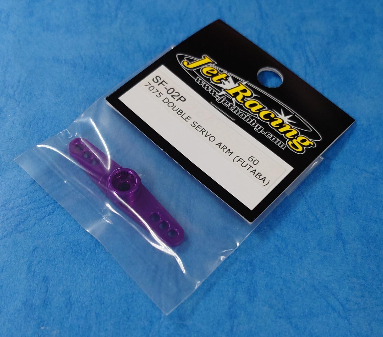 Jet Racing SF-02P - 7075 Double Servo Arm (Futaba)