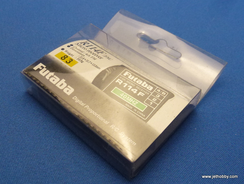Futaba R114F-40 - FM40.830 4-Channel Micro & Lightweight Receiver