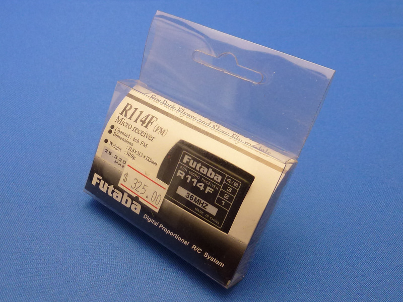 Futaba R114F-36 - FM36.330 4-Channel Micro & Lightweight Receiver