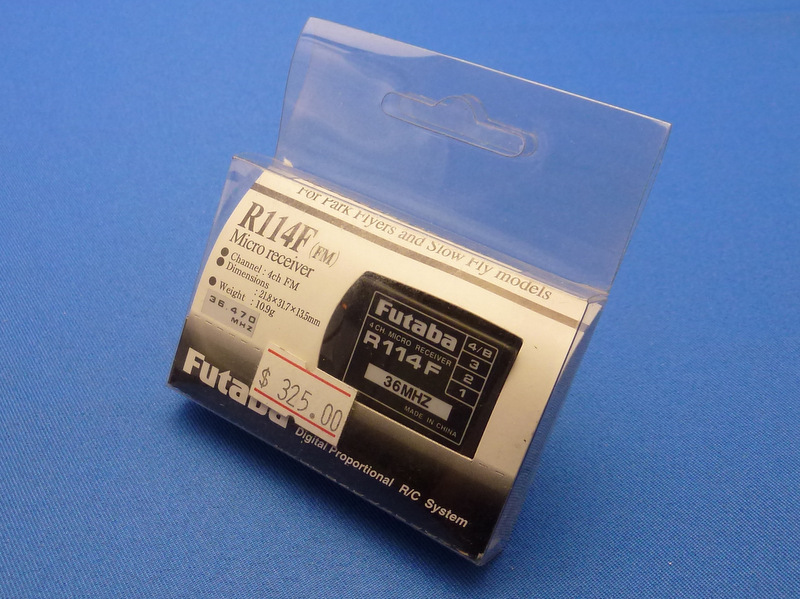 Futaba R114F-36 - FM36.470 4-Channel Micro & Lightweight Receiver