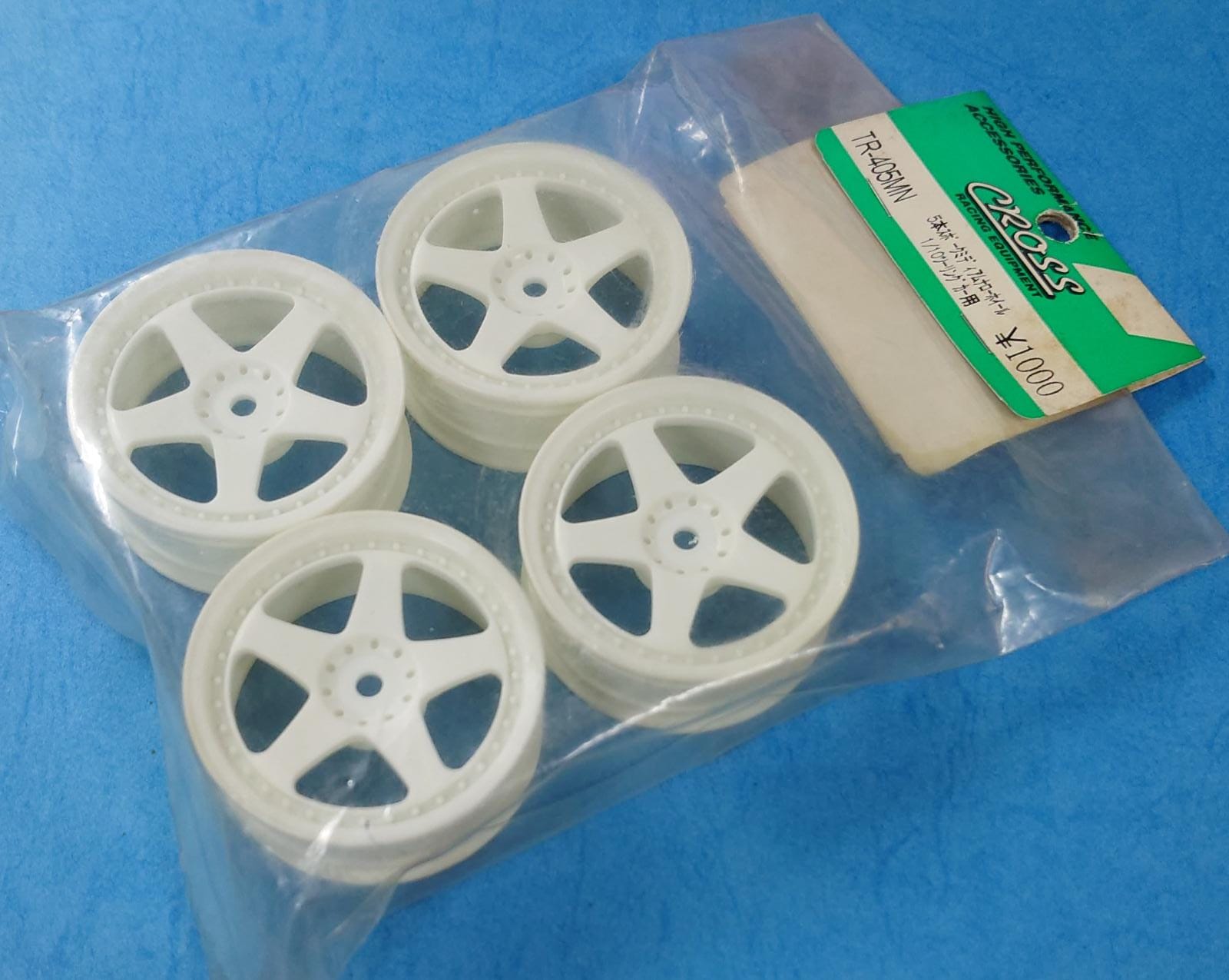 Cross TR-405MN - 24mm 5-Spoke Wheel White 4pcs 