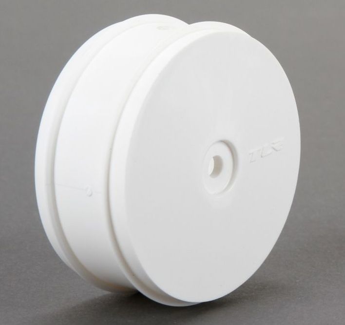 TLR43013 - 61mm Front Wheel, 12mm Hex, White (22-4)