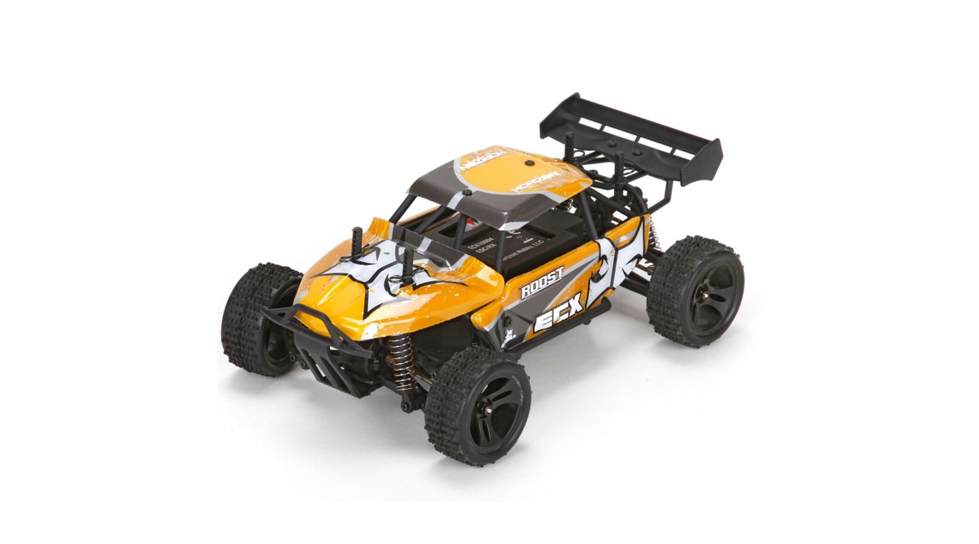 ECX ECX00015T2 - 1/24 Roost 4WD Desert Buggy RTR, Grey/Yellow